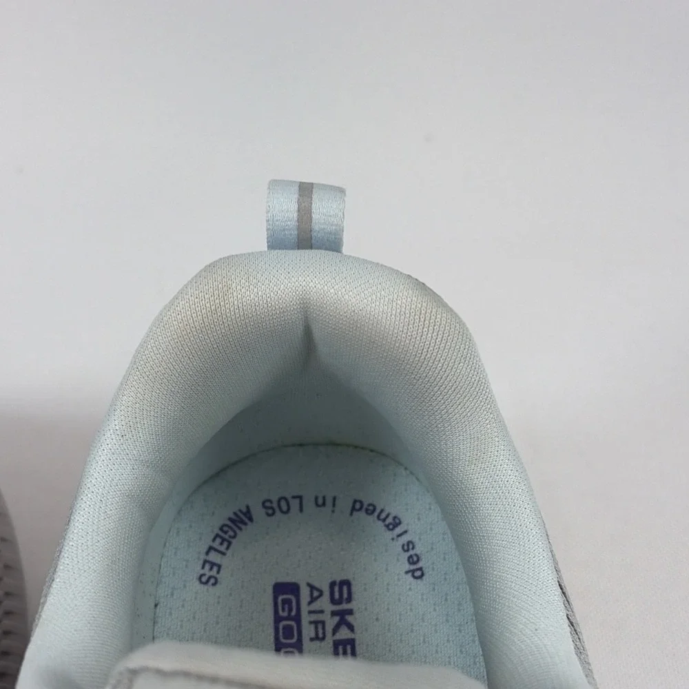 Skechers GO RUN Consistent 2.0 Zisa Running Shoes Women's 7.5 Gray Blue Sneakers
